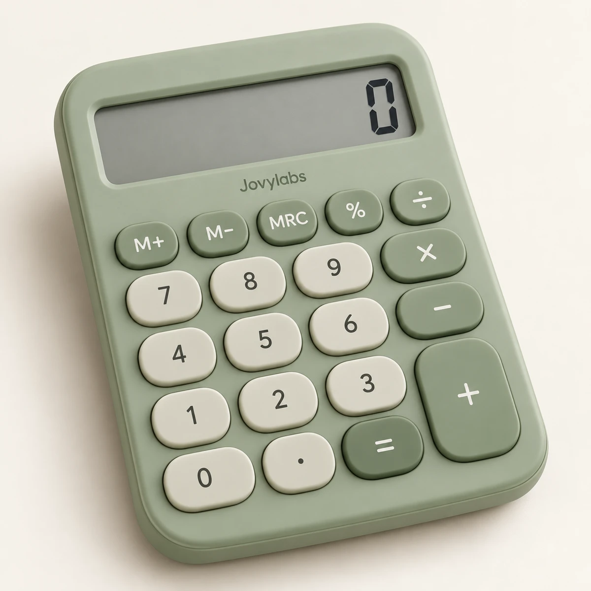 Sage Pocket Calculator in Sage green